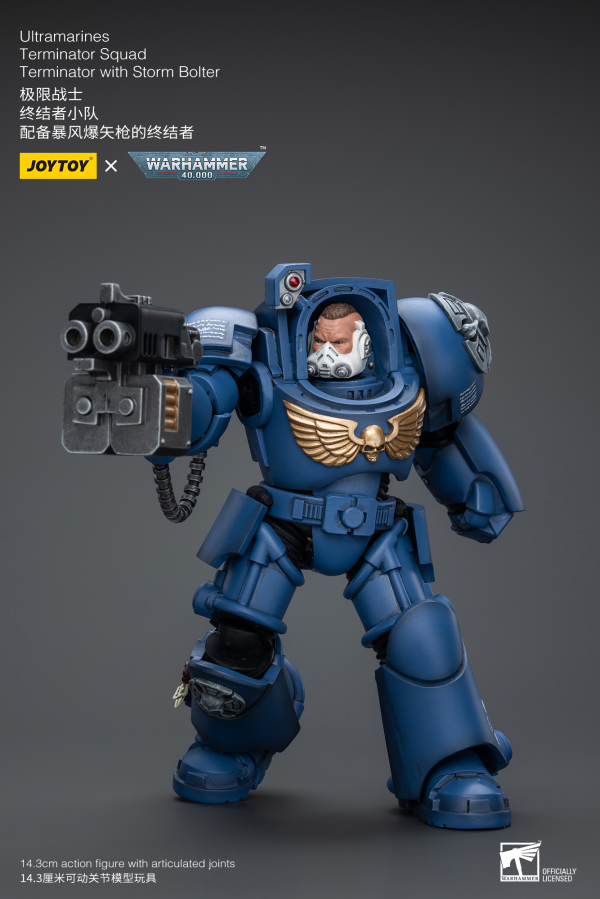 Joy Toy Ultramarines Terminator Squad Terminator with Storm Bolter