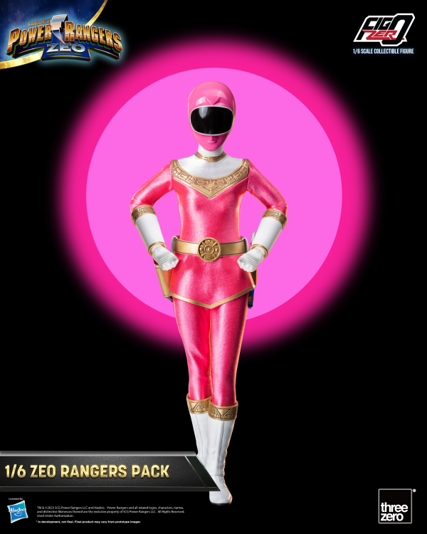 Three Zero Power Rangers Zeo - FigZero 1/6 Zeo Rangers Pack