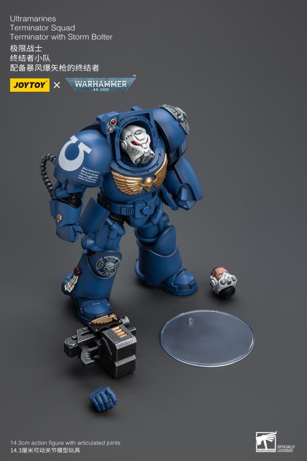 Joy Toy Ultramarines Terminator Squad Terminator with Storm Bolter