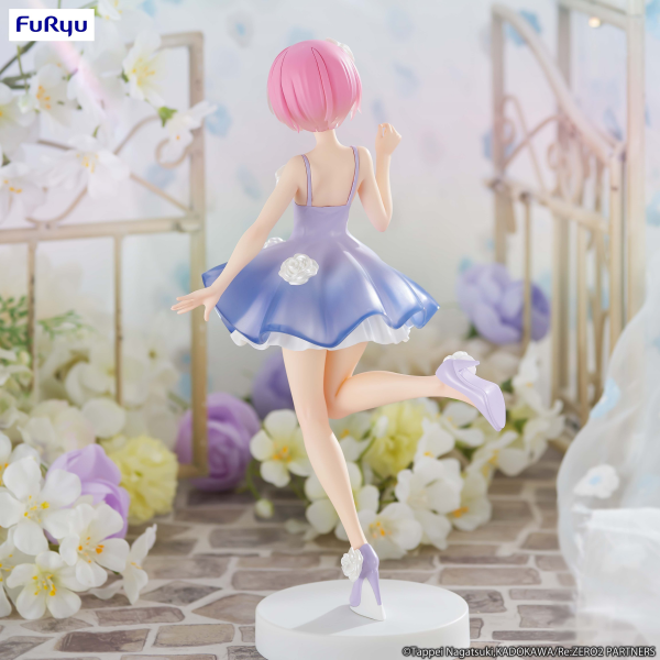 FURYU Corporation Re:ZERO -Starting Life in Another World-　Trio-Try-iT Figure -Ram Flower Dress-