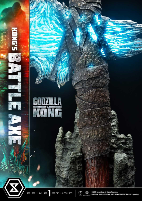 Prime 1 Studio Life Size Bust Godzilla vs Kong (Film) Kong's Battle Axe | 4580708032139