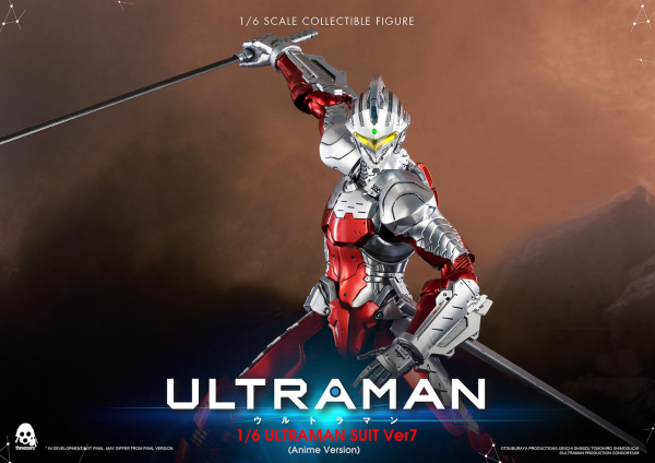 Three Zero 1/6 ULTRAMAN SUIT Ver7 (Anime Version)