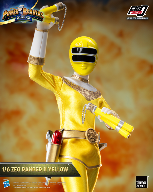 Three Zero Power Rangers Zeo - FigZero 1/6 Zeo Ranger II Yellow