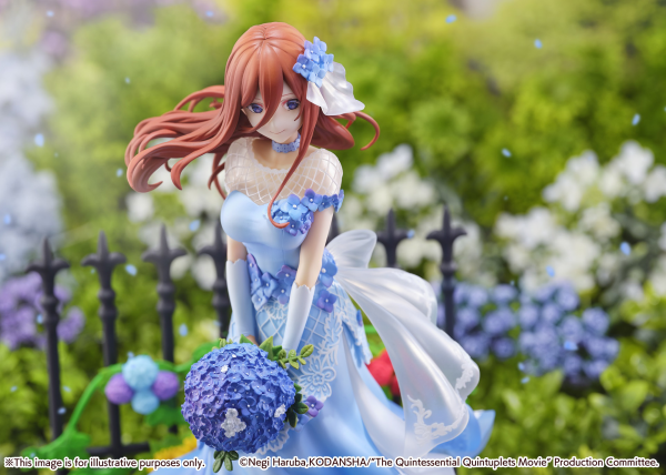 eStream Miku Nakano -Floral Dress Ver.- (SHIBUYA SCRAMBLE FIGURE)