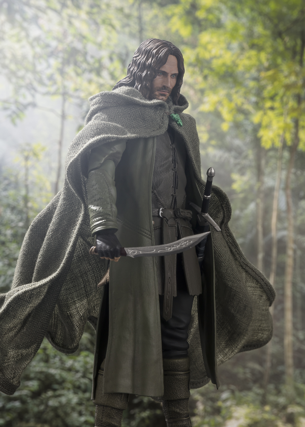 TAMASHII NATIONS Aragorn (The Lord of the Rings: The Fellowship of the Ring) "The Lord of the Rings", TAMASHII NATIONS S.H.Figuarts(4573102675644)(4573102675644)