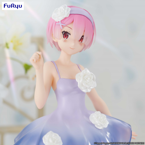 FURYU Corporation Re:ZERO -Starting Life in Another World-　Trio-Try-iT Figure -Ram Flower Dress-