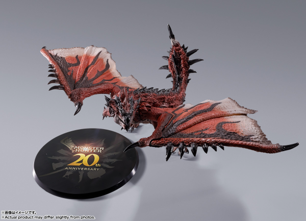 BANDAI Tamashii RATHALOS -20th Anniversary Edition- "MONSTER HUNTER SERIES", TAMASHII NATIONS S.H.MonsterArts