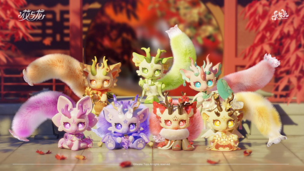 PMOA Cup Rabbit Flower And Dragon(re-run) (Set of 6 figures)