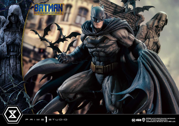 Prime 1 Studio Ultimate Premium Masterline Batman (Comics) Batman Rebirth Edition (Blue) DX Bonus Version | 4580708049830