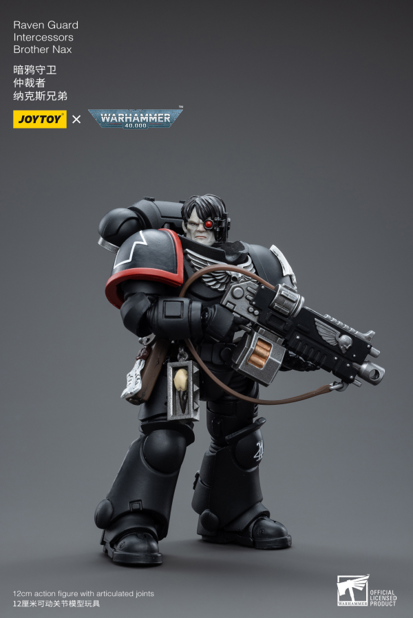 Joy Toy Warhammer 40K-Raven Guard Intercessors Brother Nax