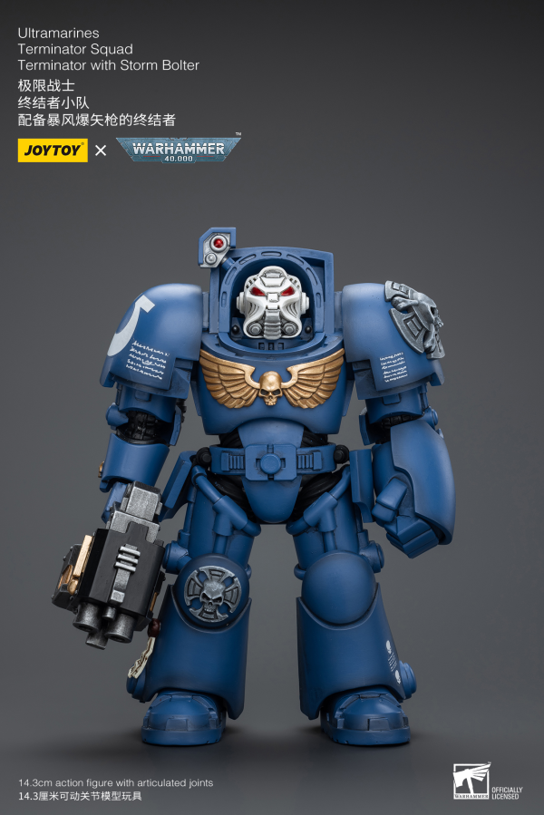 Joy Toy Ultramarines Terminator Squad Terminator with Storm Bolter