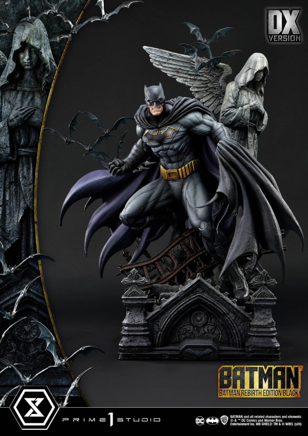 Prime 1 Studio Ultimate Premium Masterline Batman (Comics) Batman Rebirth Edition (Black) DX Bonus Version | 4580708049809