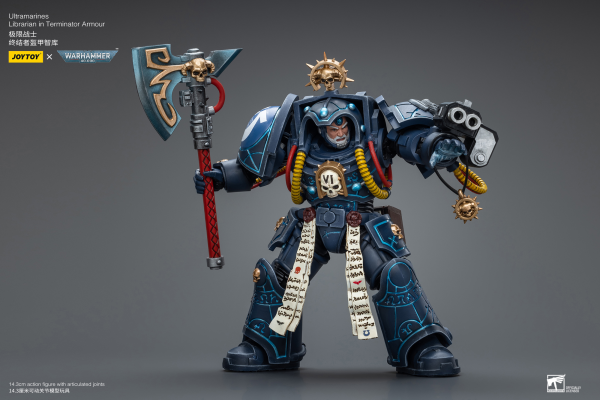 Joy Toy Ultramarines Librarian in Terminator Armour