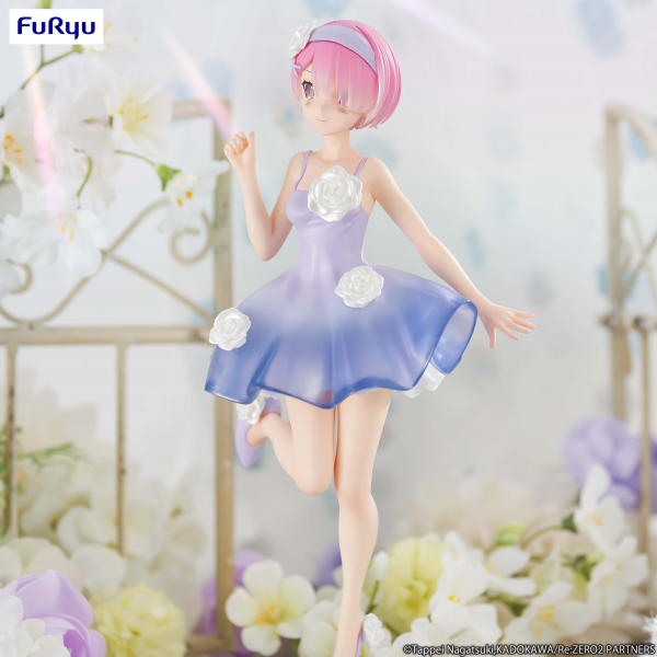 FURYU Corporation Re:ZERO -Starting Life in Another World-　Trio-Try-iT Figure -Ram Flower Dress-