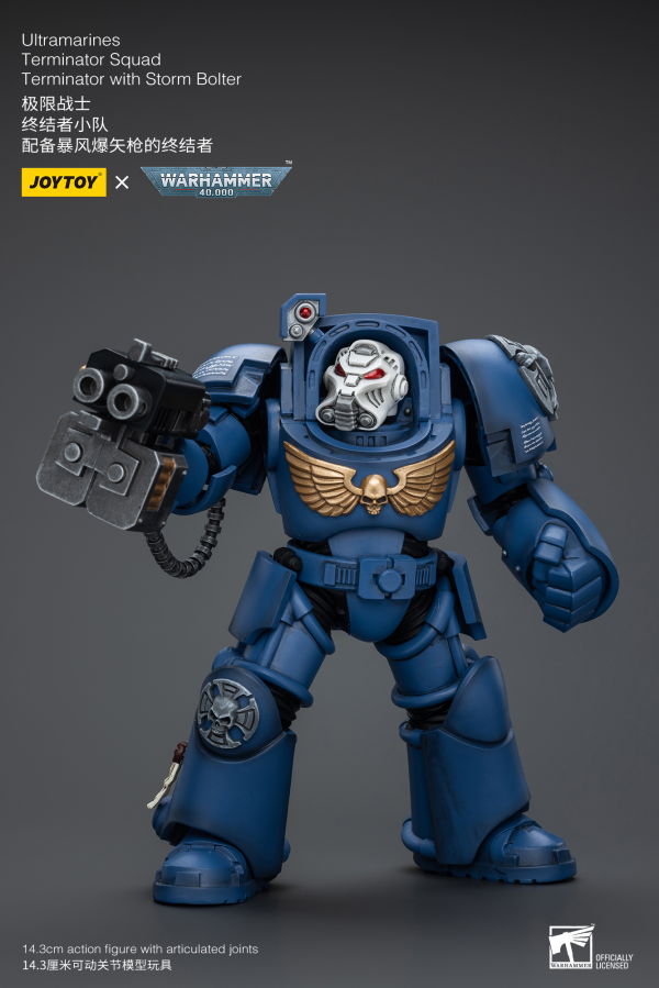 Joy Toy Ultramarines Terminator Squad Terminator with Storm Bolter