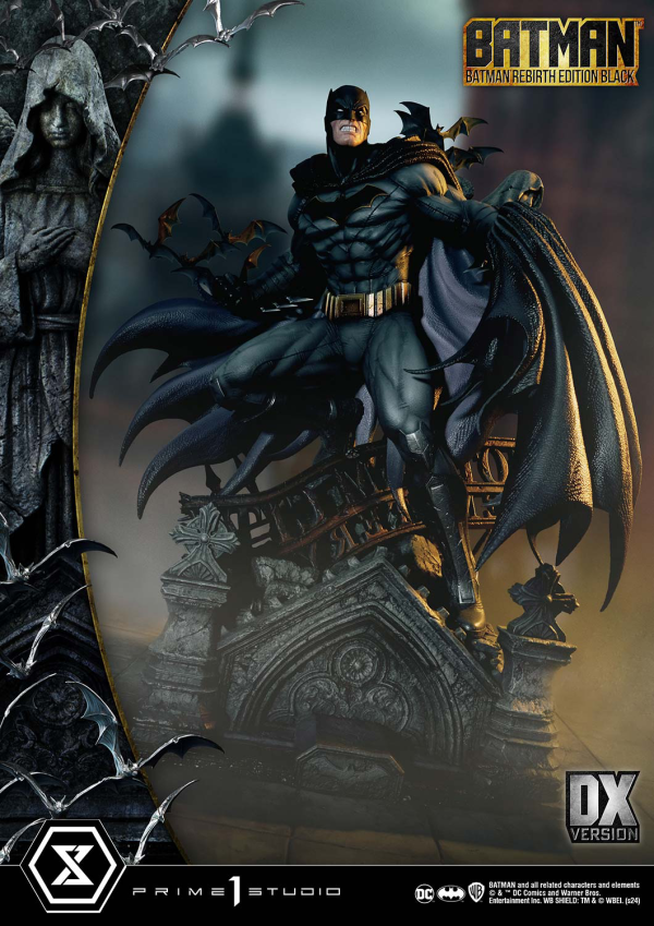 Prime 1 Studio Ultimate Premium Masterline Batman (Comics) Batman Rebirth Edition (Black) Deluxe Version | 4580708049793