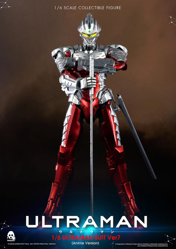 Three Zero 1/6 ULTRAMAN SUIT Ver7 (Anime Version)