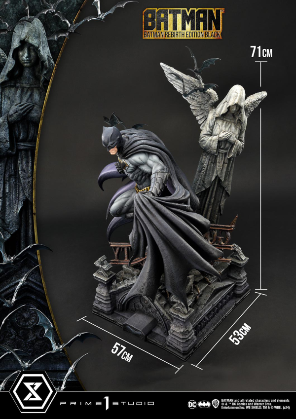 Prime 1 Studio Ultimate Premium Masterline  Batman (Comics)  Batman Rebirth Edition (Black) | 4580708049786