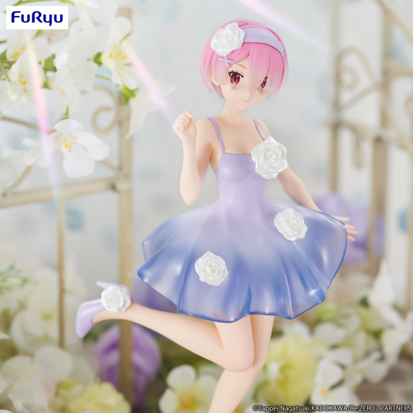 FURYU Corporation Re:ZERO -Starting Life in Another World-　Trio-Try-iT Figure -Ram Flower Dress-