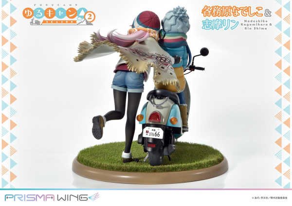 LAID BACK CAMP PRISMA NADESHIKO & RIN SHIMA 1/7 PVC FIG