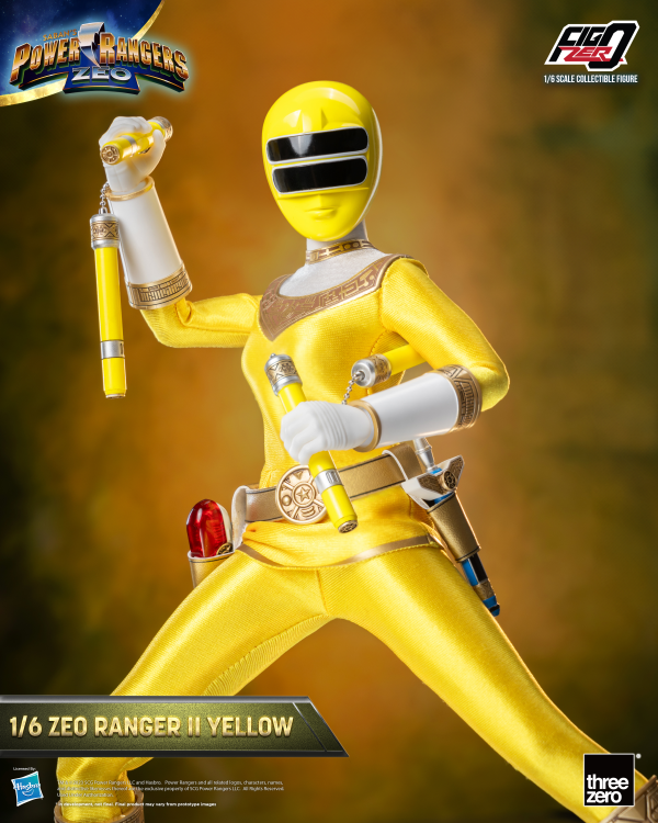 Three Zero Power Rangers Zeo - FigZero 1/6 Zeo Ranger II Yellow