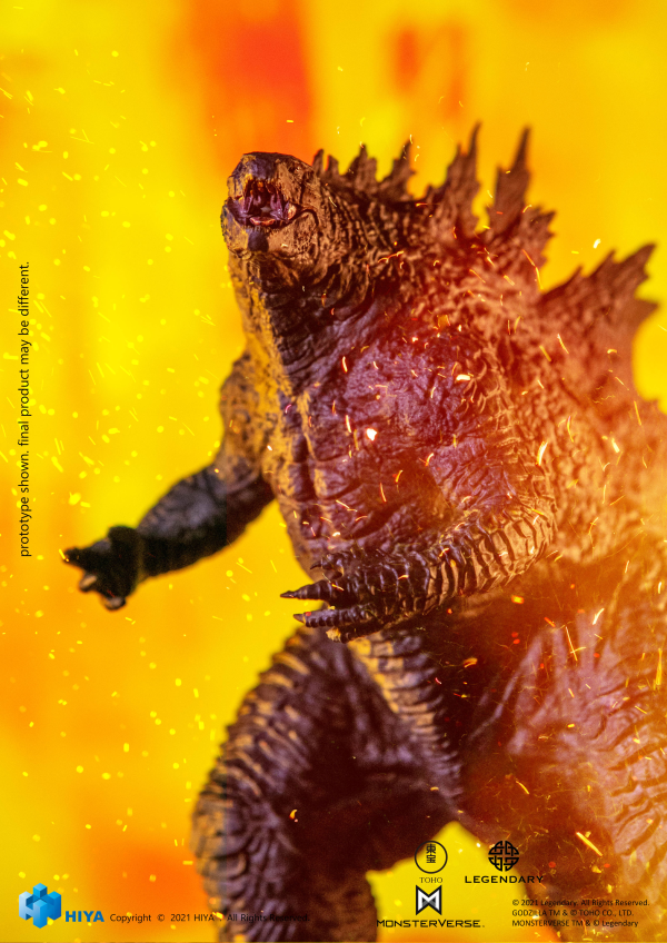 HIYA Toys STYLIST SERIES: "GODZILLA VS KONG" - Godzilla