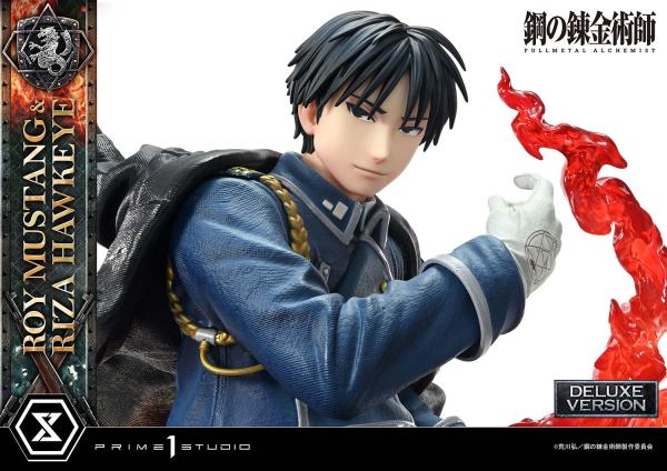 Prime 1 Studio Concept Masterline Fullmetal Alchemist Roy Mustang & Riza Hawkeye DX Bonus Version | 4580708049595