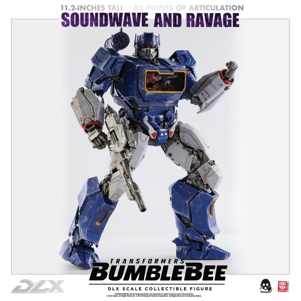 Three Zero Transformers: Bumblebee - DLX Soundwave and Ravage