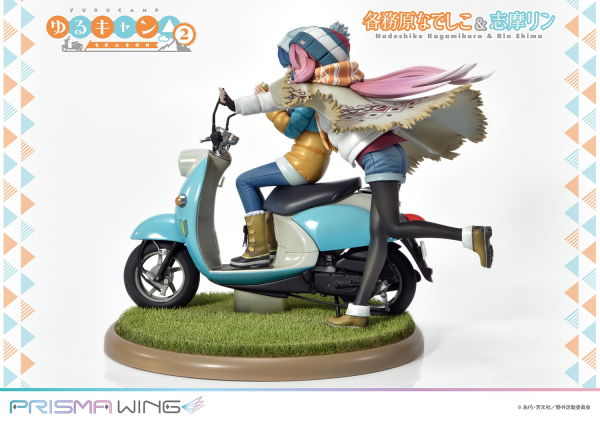 LAID BACK CAMP PRISMA NADESHIKO & RIN SHIMA 1/7 PVC FIG