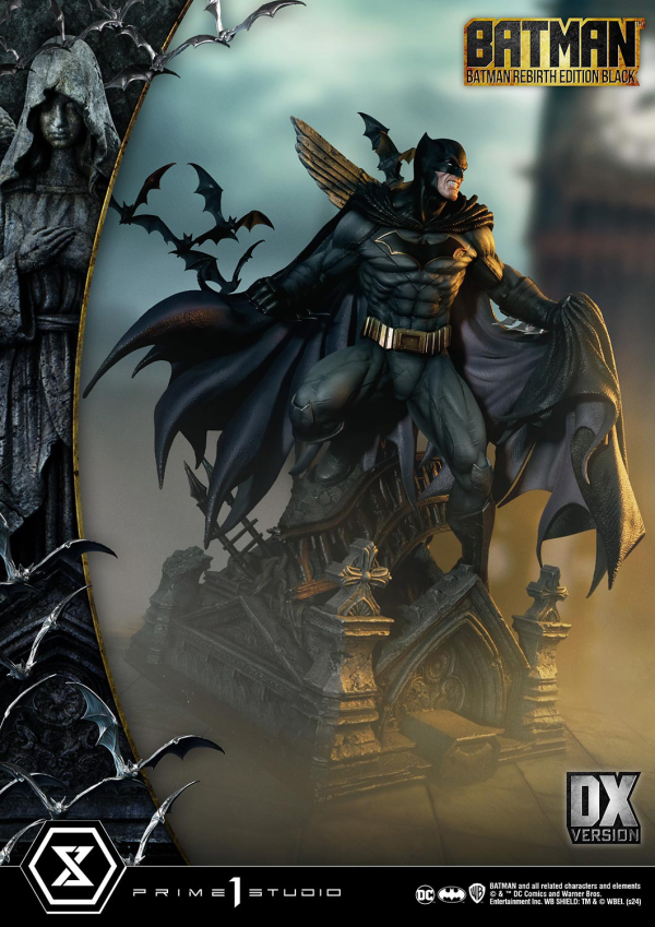 Prime 1 Studio Ultimate Premium Masterline Batman (Comics) Batman Rebirth Edition (Black) Deluxe Version | 4580708049793