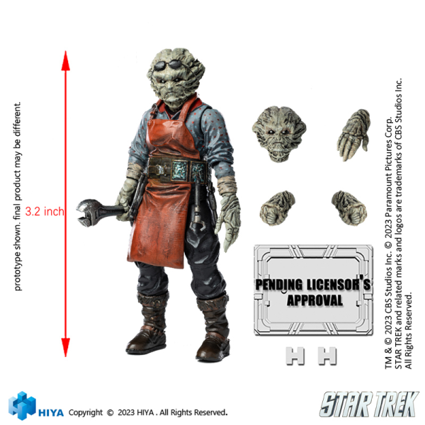 STAR TREK 2009 EXQUISITE MINI KEENSER 1/18 PX AF