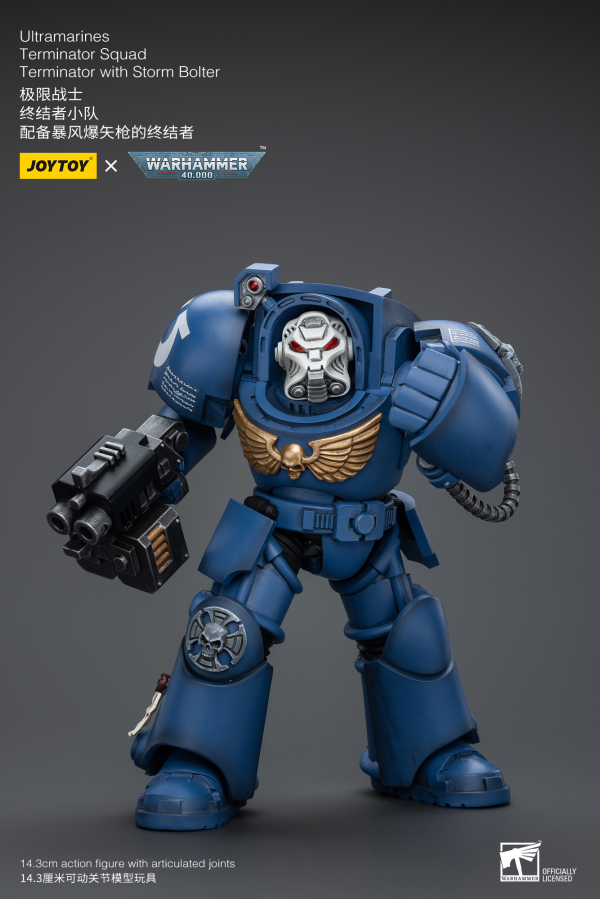 Joy Toy Ultramarines Terminator Squad Terminator with Storm Bolter