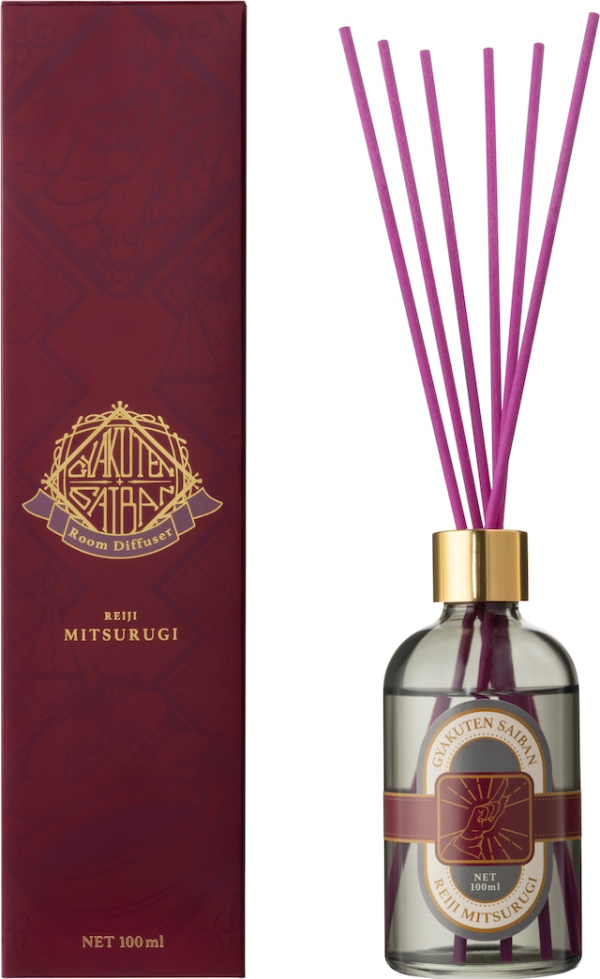 GSI Creos "Ace Attorney" Reed Diffuser Miles Edgeworth Motif  - Scent inspired by the Senior Prosecutor's Office, 1202(4973028734331)(4973028734331)