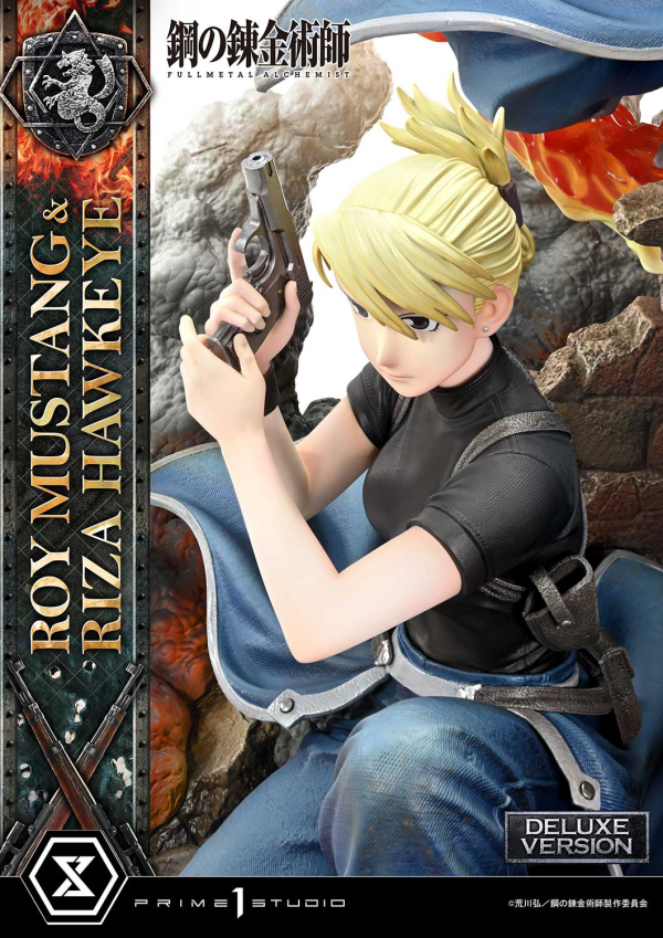 Prime 1 Studio Concept Masterline Fullmetal Alchemist Roy Mustang & Riza Hawkeye DX Bonus Version | 4580708049595