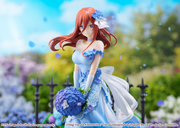 eStream Miku Nakano -Floral Dress Ver.- (SHIBUYA SCRAMBLE FIGURE)