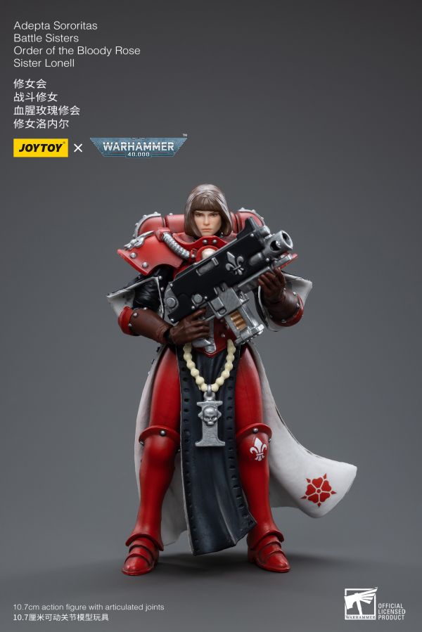 Joy Toy Adepta Sororitas Battle Sisters Order of the Bloody Rose Sister Lonell