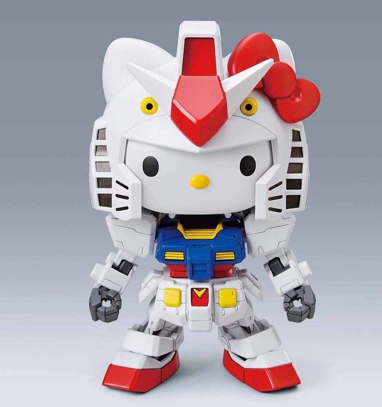 BANDAI Hobby EX-Standard HELLO KITTY/RX-78-2 GUNDAM [TOGETHER]