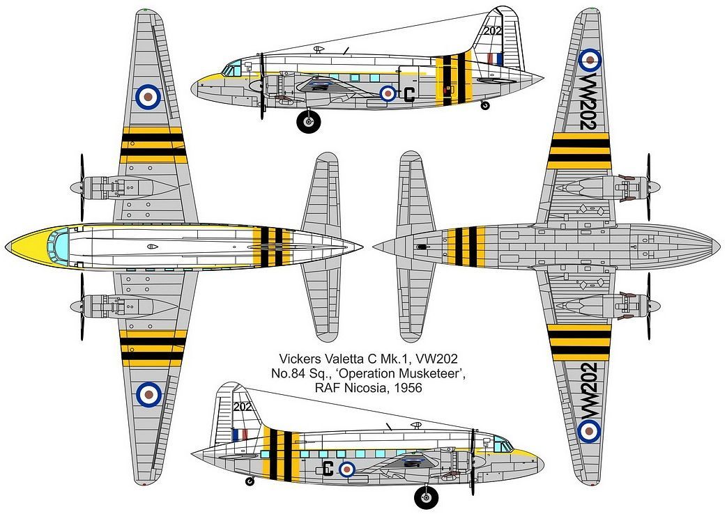 Valom 1/72 Vickers Valetta C.1 (Operation Musketeer)