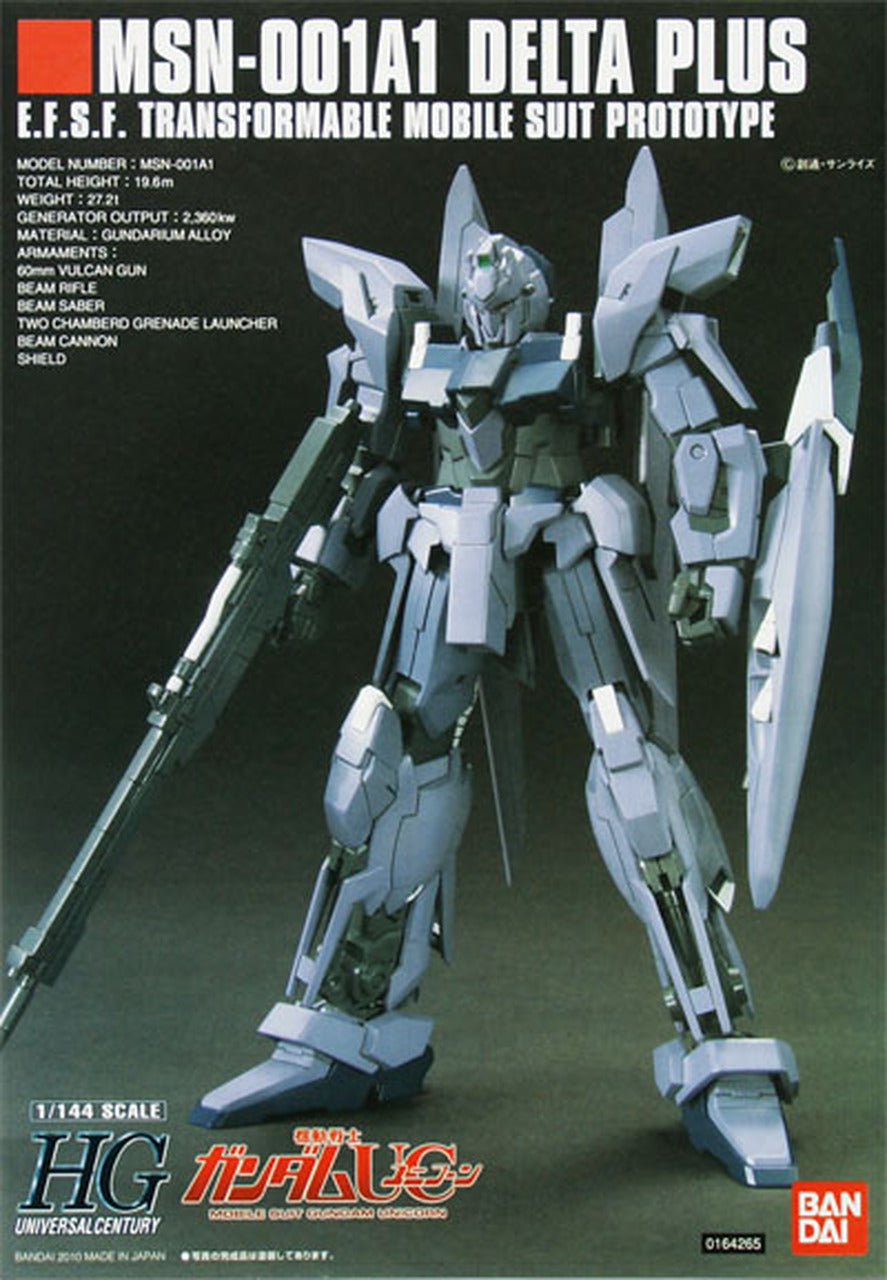 BANDAI Hobby HGUC 1/144 #115 Delta Plus