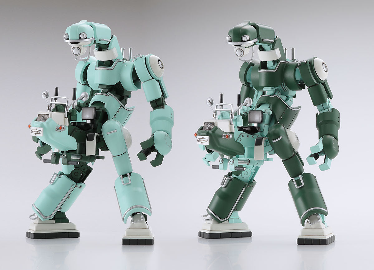 Hasegawa [CW21] 1:35 MechatroCHUBU 01 No.01 LIGHT GREEN & GREEN (Two kits in the box)