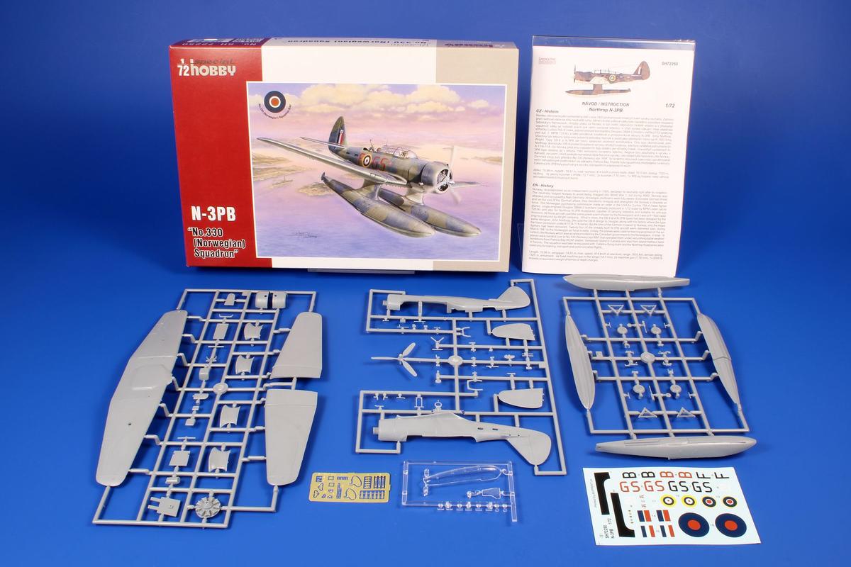 Special Hobby 1/72 N-3PB No. 330 Norwegian Squadron