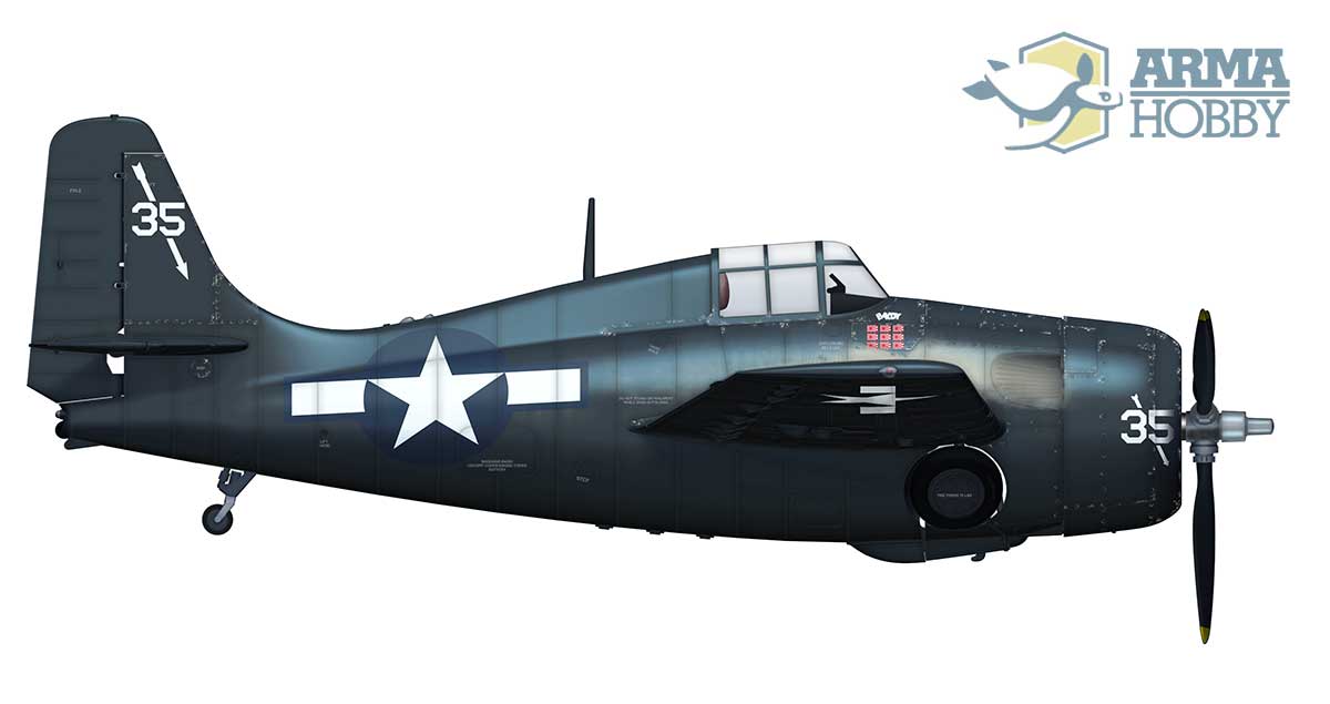 Arma Hobby 1/72 FM-2 Wildcat Model Kit