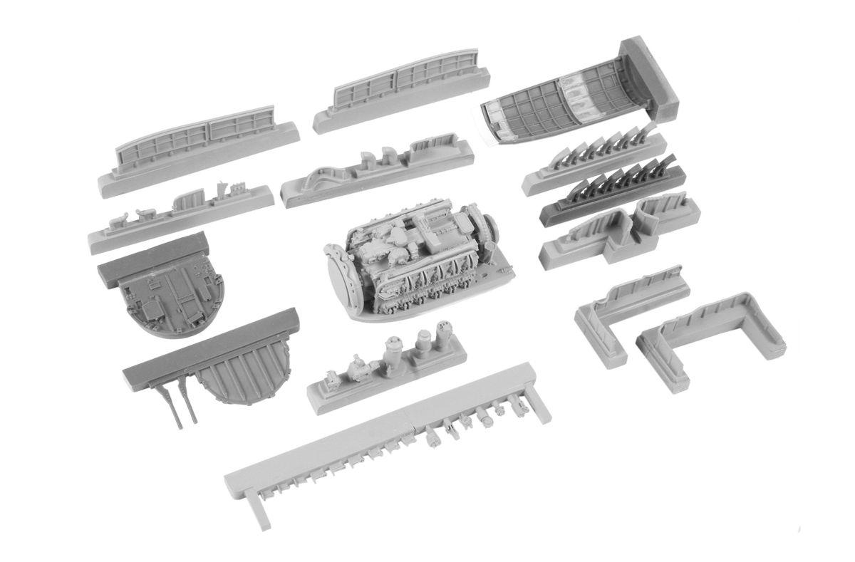 CMK 1/48 Tempest Napier Sabre engine (upper half)