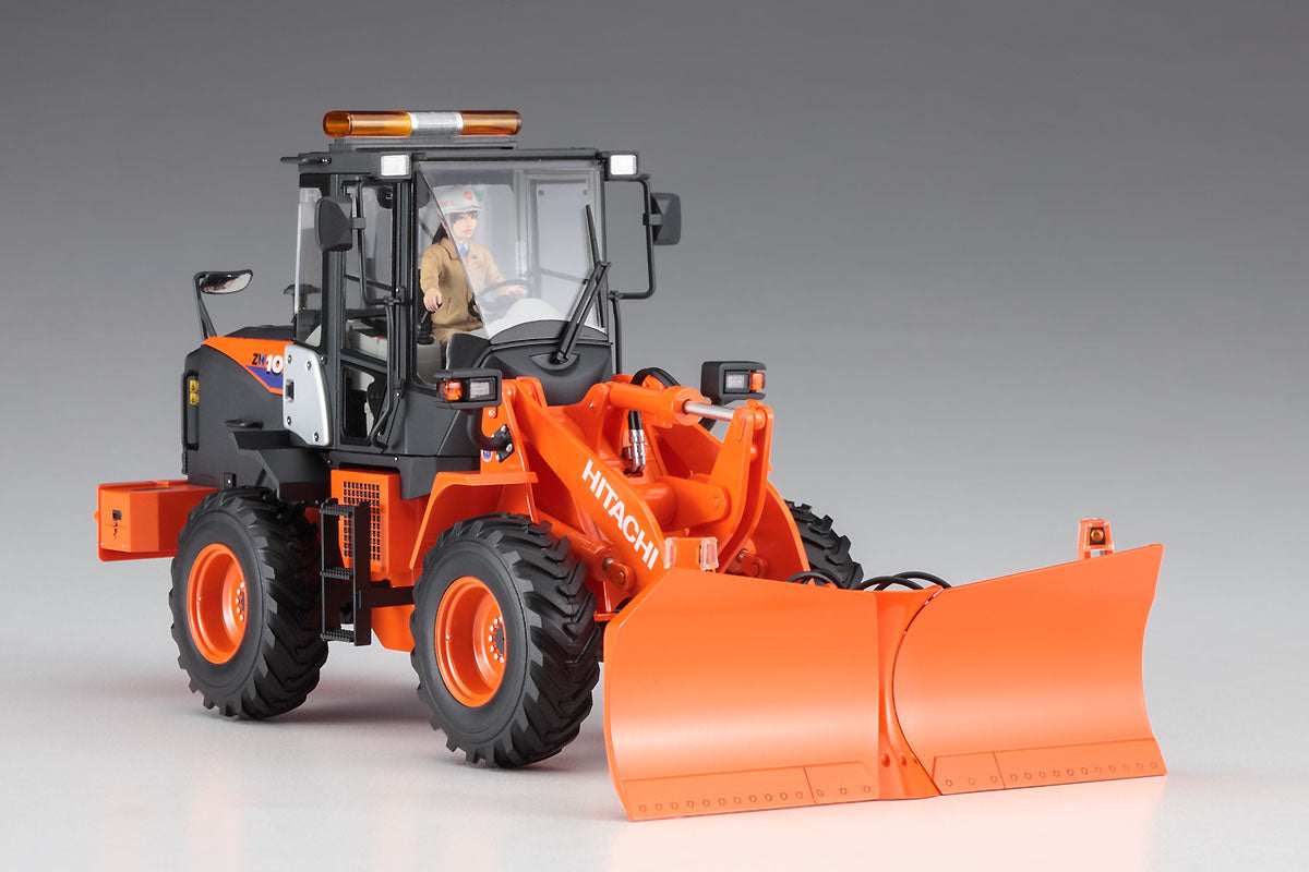 Hasegawa 1/35 HITACHI Wheel Loader ZW100-6 Multiplow (Snowplow)