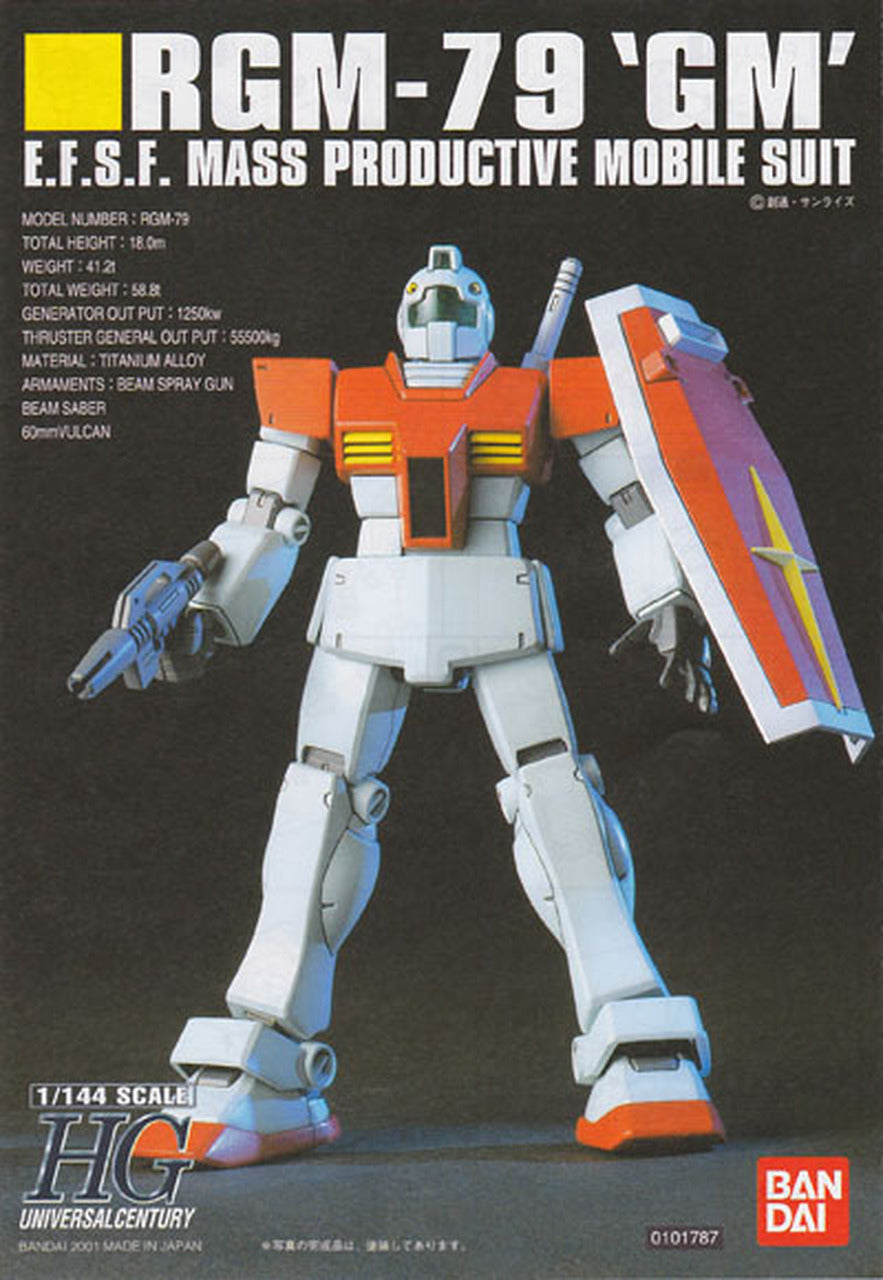 BANDAI Hobby HGUC 1/144 #20 RGM-79 GM