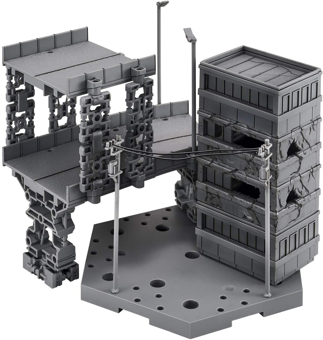 BANDAI Hobby CUSTOMIZE SCENE BASE (CITY AREA Ver.)