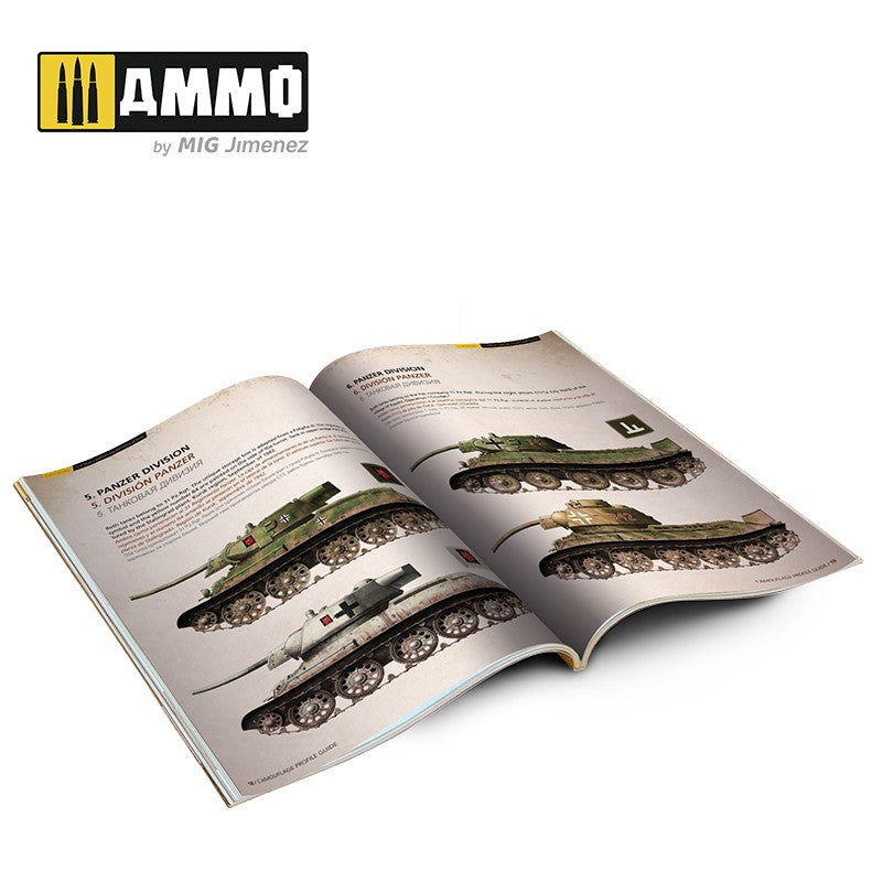 Ammo Mig T-34 Colors: T-34 Tank Camouflage Patterns in WWII - Camouflage Profile Guide (Multilingual)