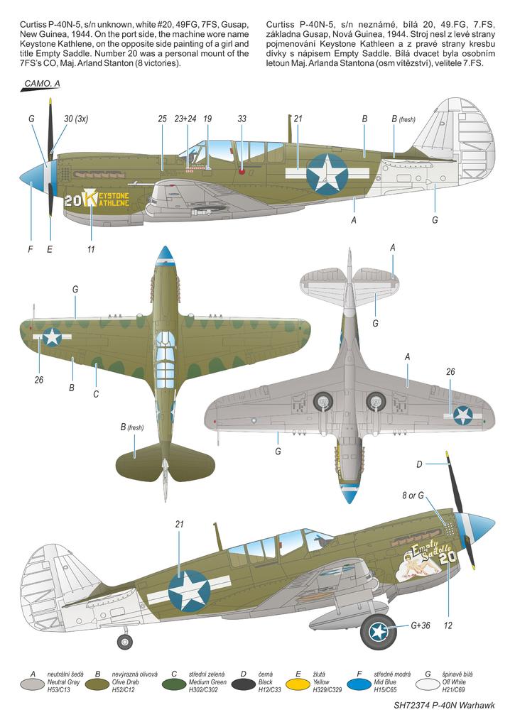 Special Hobby 1/72 P-40N Warhawk