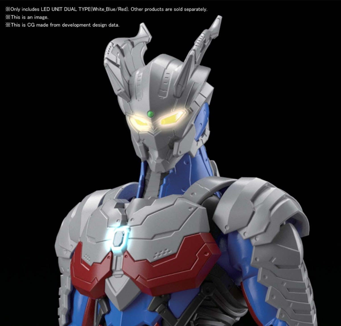 BANDAI Hobby LED UNIT DUAL TYPE (White_Blue/Red)