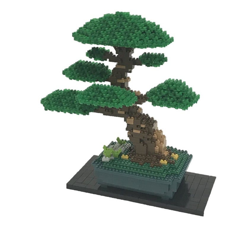 Nanoblock Advanced Hobby Series Bonsai Matsu Deluxe Edition "World Famous"